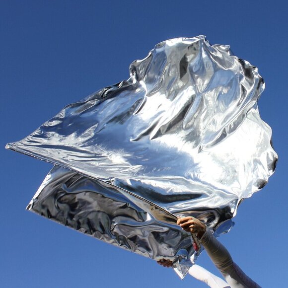 Joel 2:12  'Even Now, Return to Me with All Your Heart' Pewter Worship Flags - Picture 3 of 16